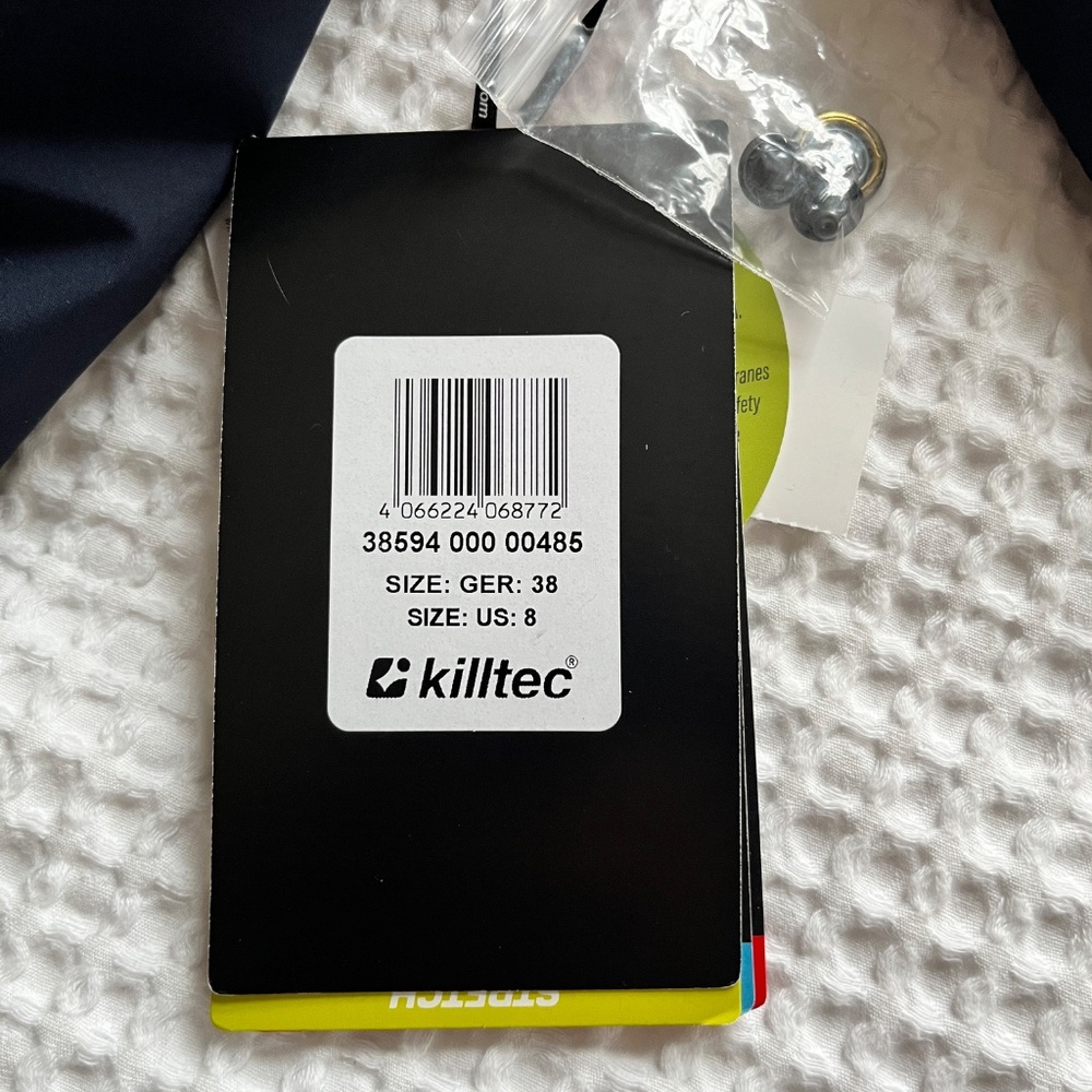 NWT Killtec Kow 104 Insulated Hooded Ski Jacket Dark Orchid - Picture 8 of 8